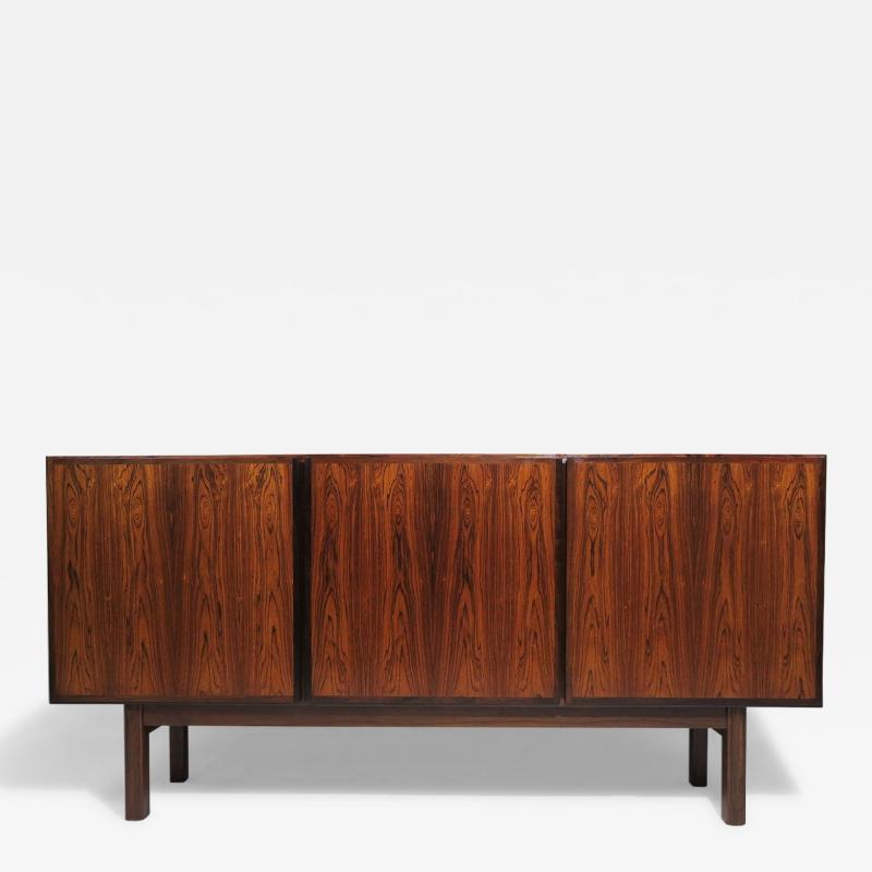  Omann Jun M belfabrik A S Scandianvian Modern Omann Jun Brazilian Rosewood Credenza