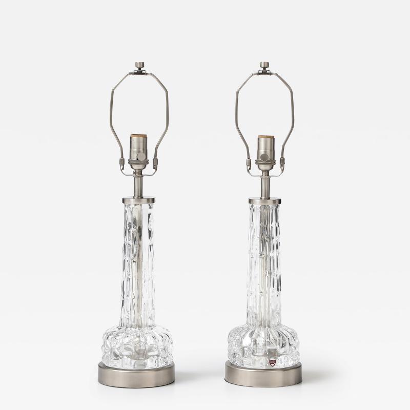  Orrefors Orrefors Crystal Lamps