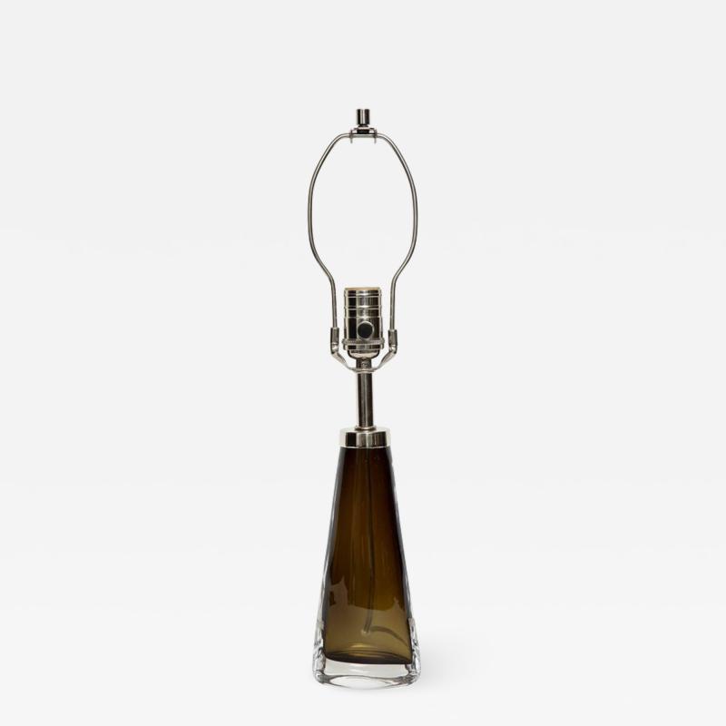  Orrefors Orrefors Topaz Crystal Lamp