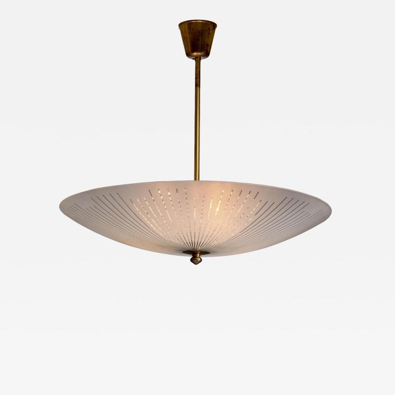  Orrefors Orrefors striped glass pendant