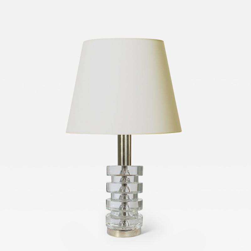  Orrefors Table Lamp by Carl Fagerlund for Orrefors Glasbruk