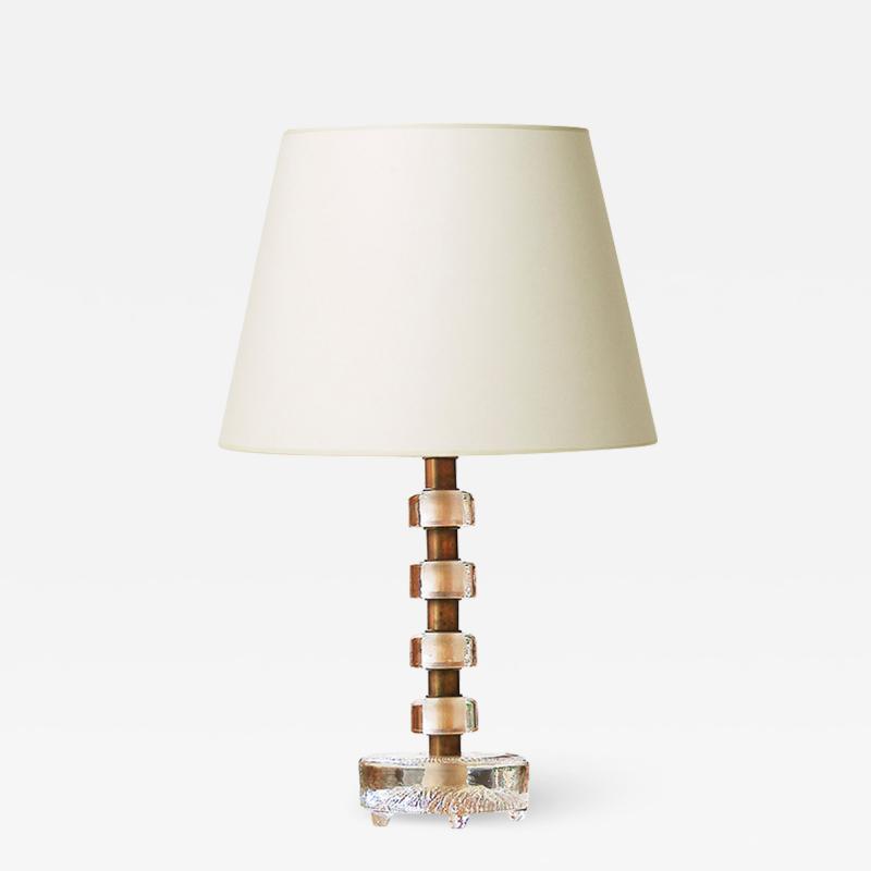  Orrefors Table lamp by Carl Fagerlund for Orrefors