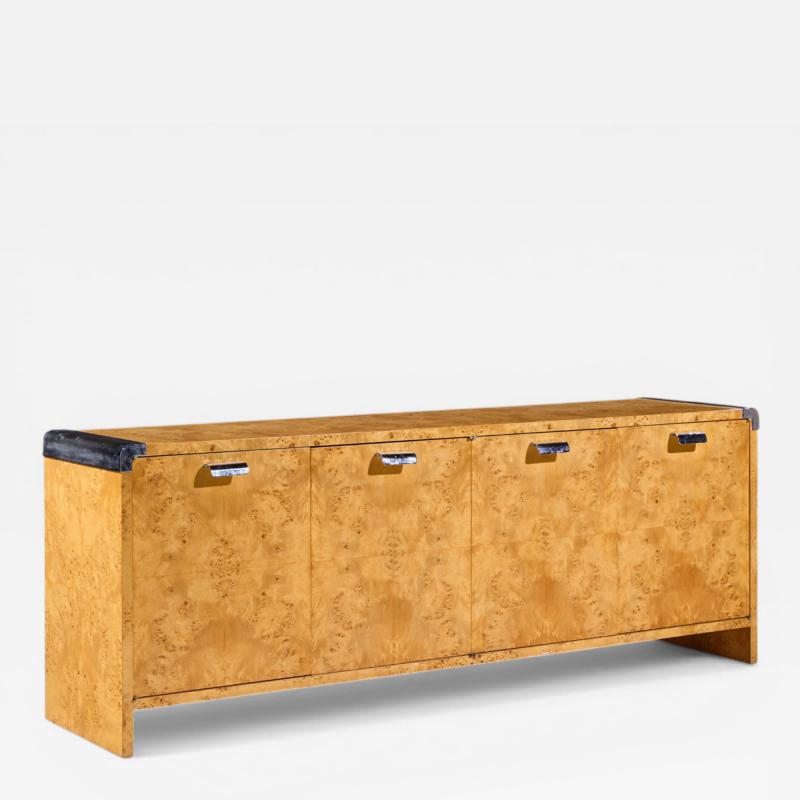  Pace Collection Pace Mid Century Burlwood Credenza