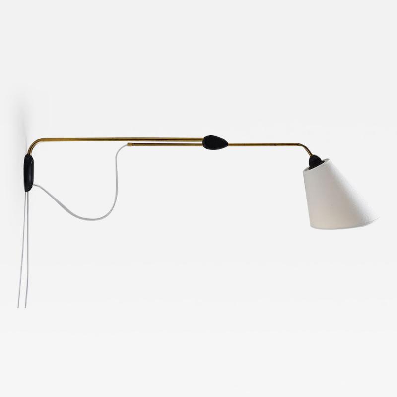  Pagos Scandinavian Mid Century Swivel Arm Wall Lamp by Pagos