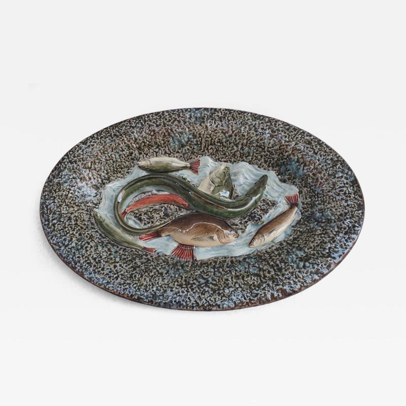 Palissy Ware Palissy Majolica 33 Palissy French Majolica plate 