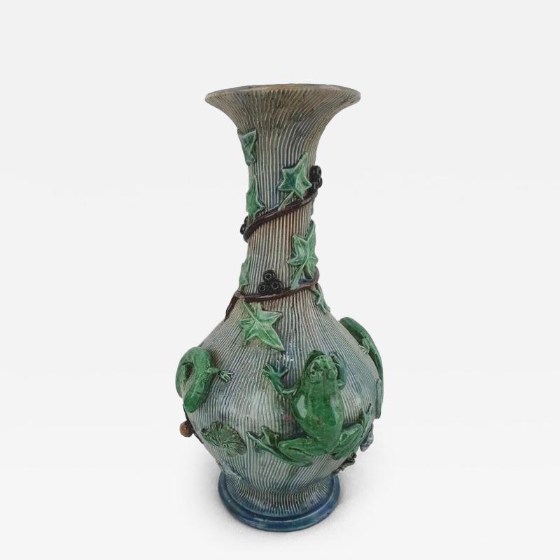  Palissy Ware Palissy Majolica 60 French Palissy majolica jug 