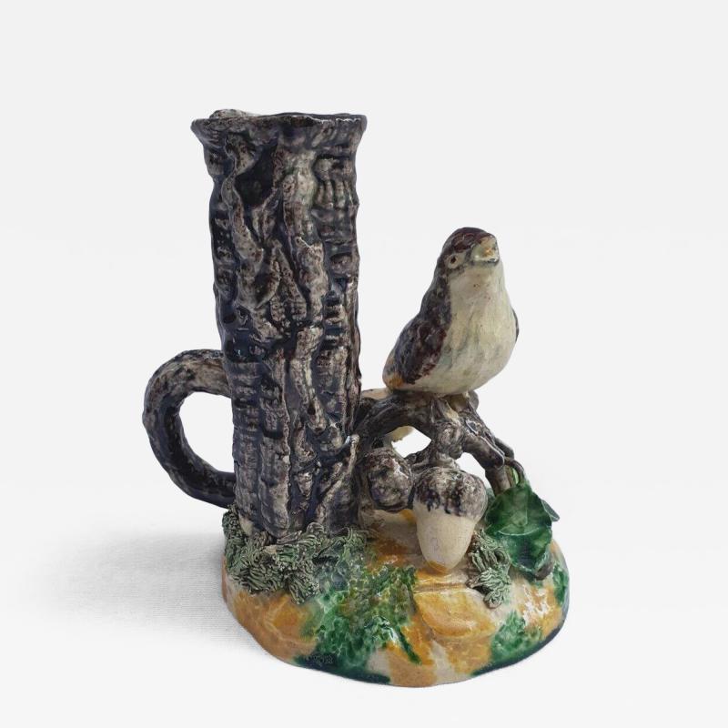  Palissy Ware Palissy Majolica 71 Portuguese Palissy majolica hand candlestick 