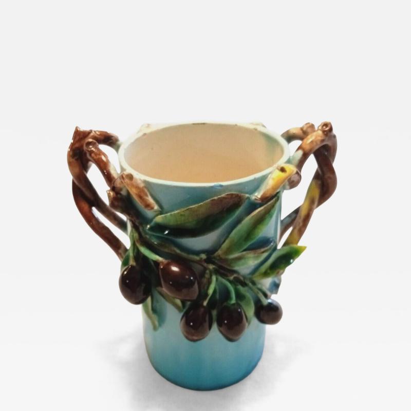  Palissy Ware Palissy Majolica 77 Majolica French Menton small jar piece
