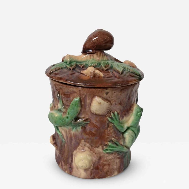  Palissy Ware Palissy Majolica French Palissy majolica box