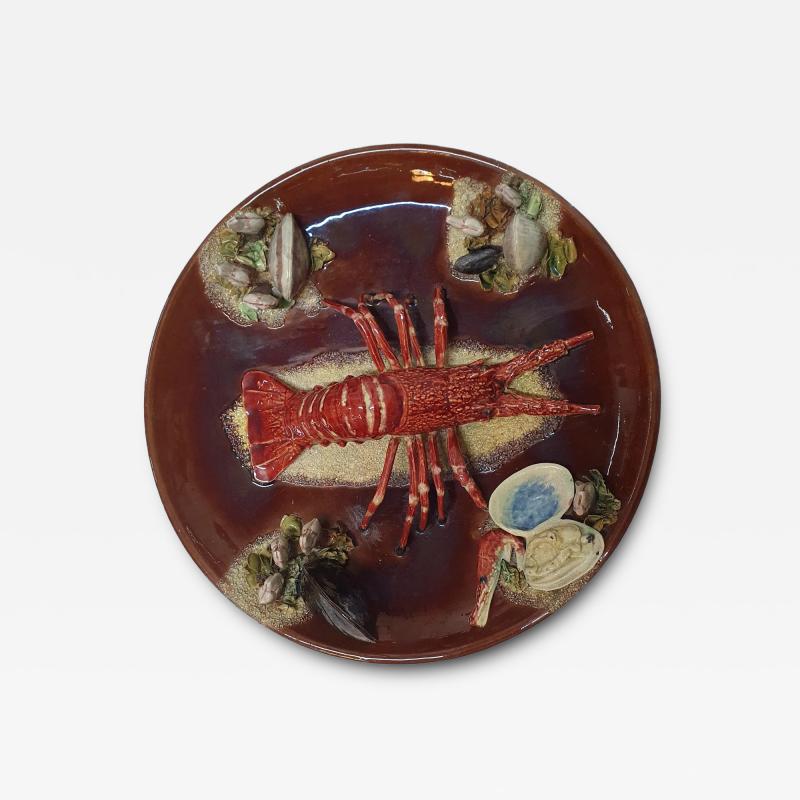  Palissy Ware Palissy Majolica Portuguese Palissy majolica plate