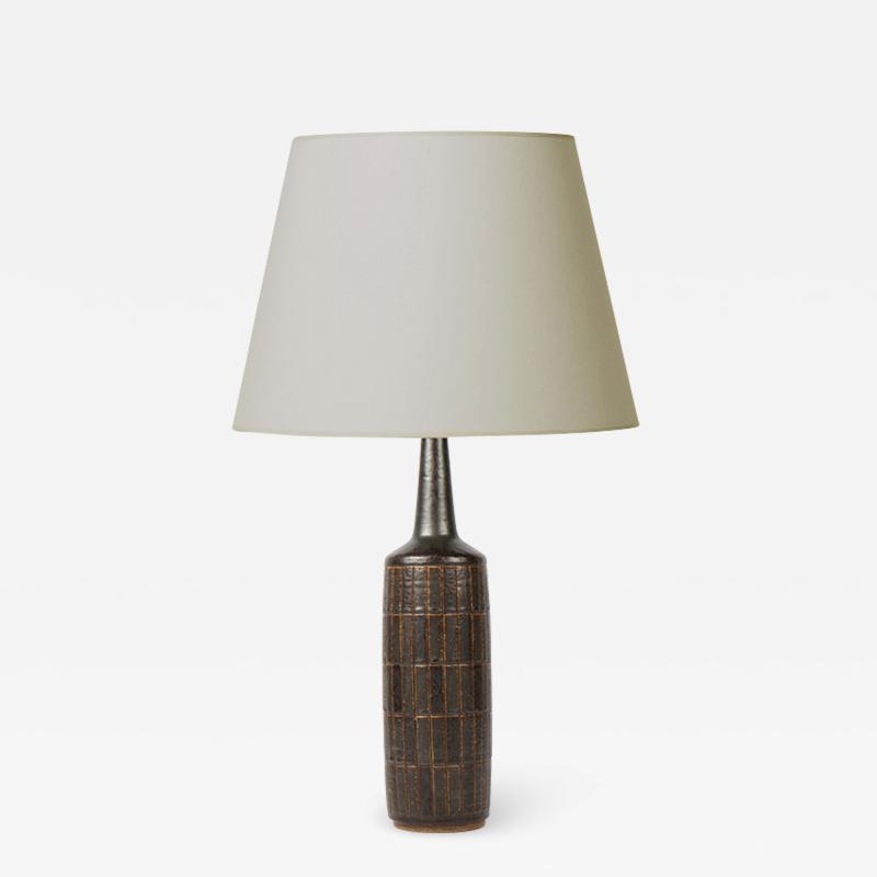  Palshus Tall grid texture table lamp by Palshus