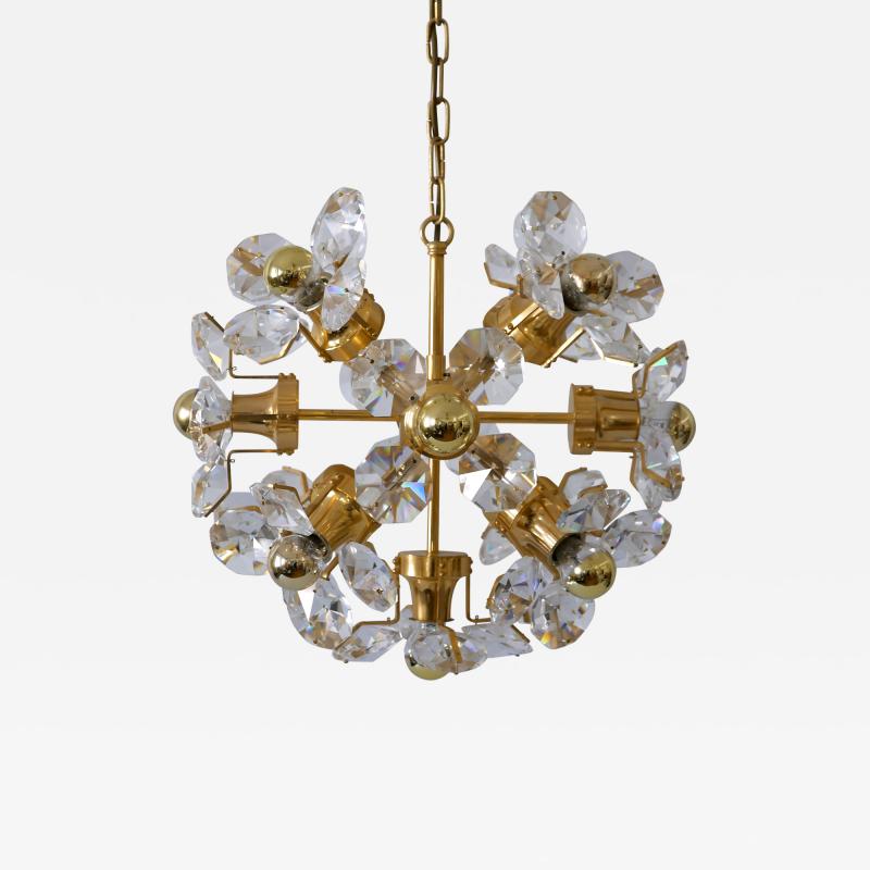  Palwa Gorgeous Mid Century Sputnik Chandelier or Pendant Lamp Dandelion by Palwa 1960s