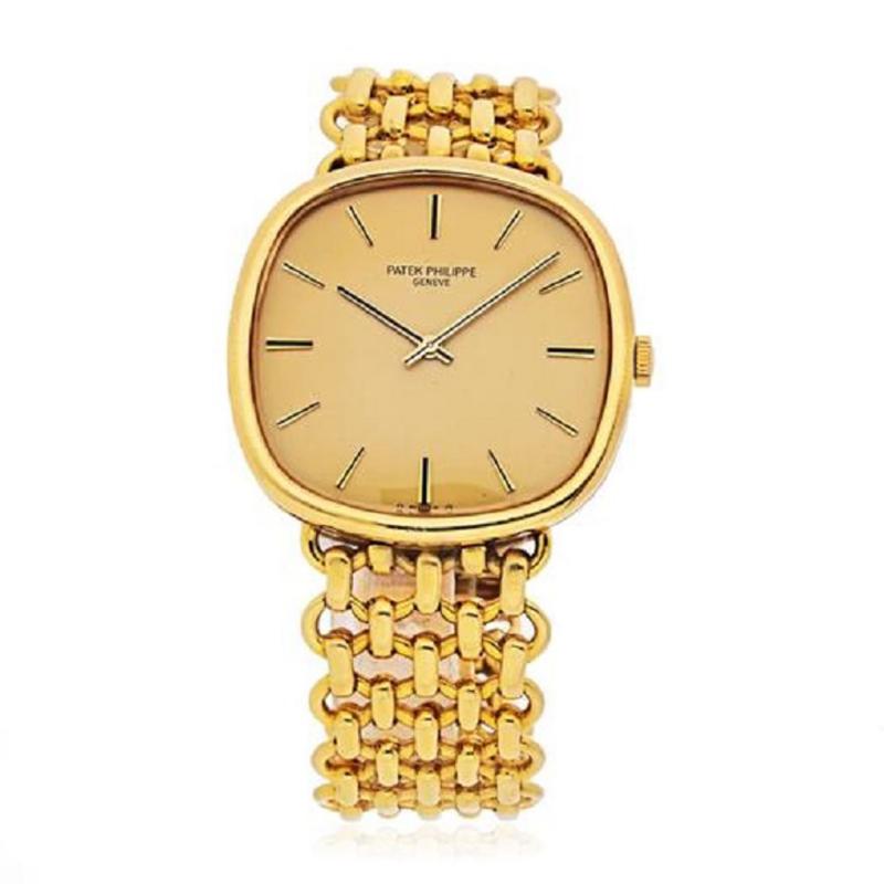  Patek Philippe Co PATEK PHILIPPE ELLIPSE 18K YELLOW GOLD WATCH