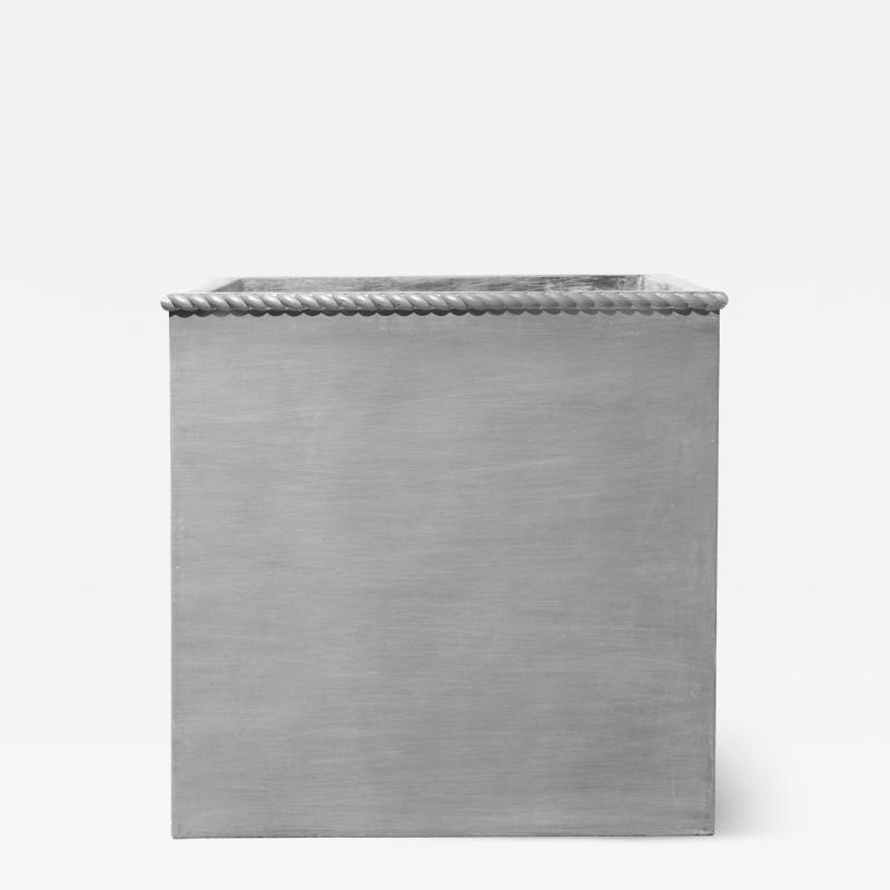  Pennoyer Newman Rope Edged Square Planter