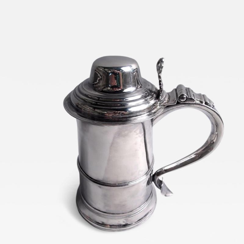  Peter Ann Bateman Peter Ann Bateman English Georgian Sterling Silver Tankard 1794