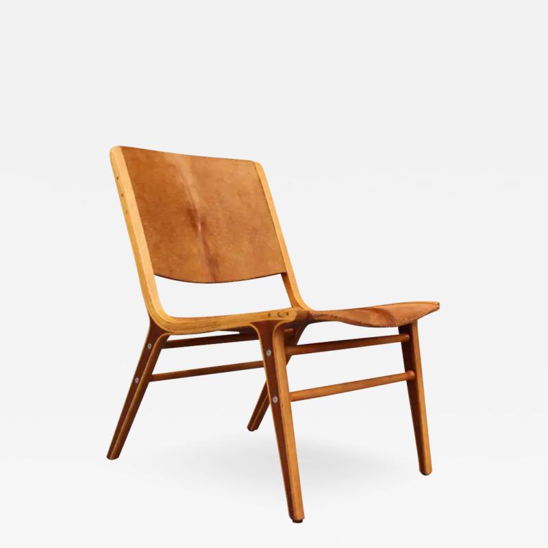  Peter Hvidt Orla M lgaard Nielsen Peter Hvidt Orla Molgaard Nielsen for Fritz Hansen Ax Cowhide Lounge Chair