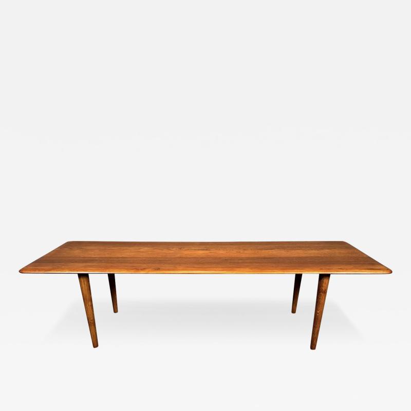  Peter Hvidt Orla M lgaard Nielsen Vintage Danish Mid Century Modern Teak Minerva Coffee Table by Peter Hvidt