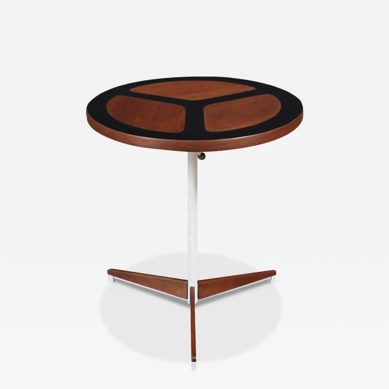  Peter Pepper Products Peter Pepper Products Tripod Resin Side Table w Peace Symbol