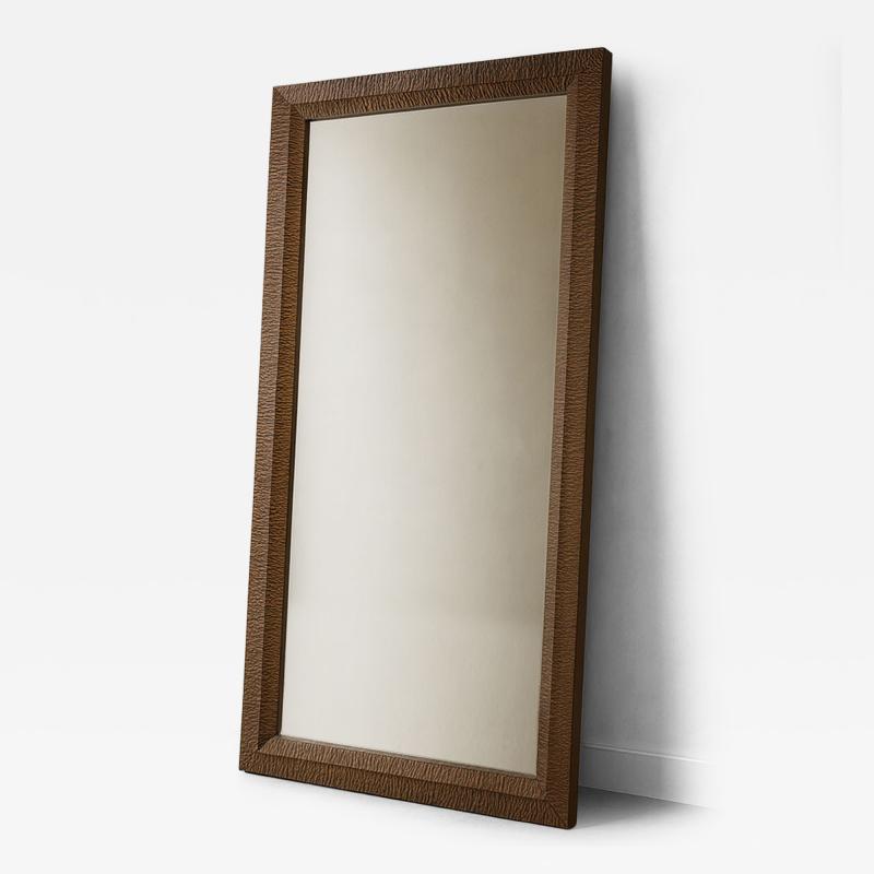  Pfeifer Studio Cinzelo Carved Wood Floor Mirror