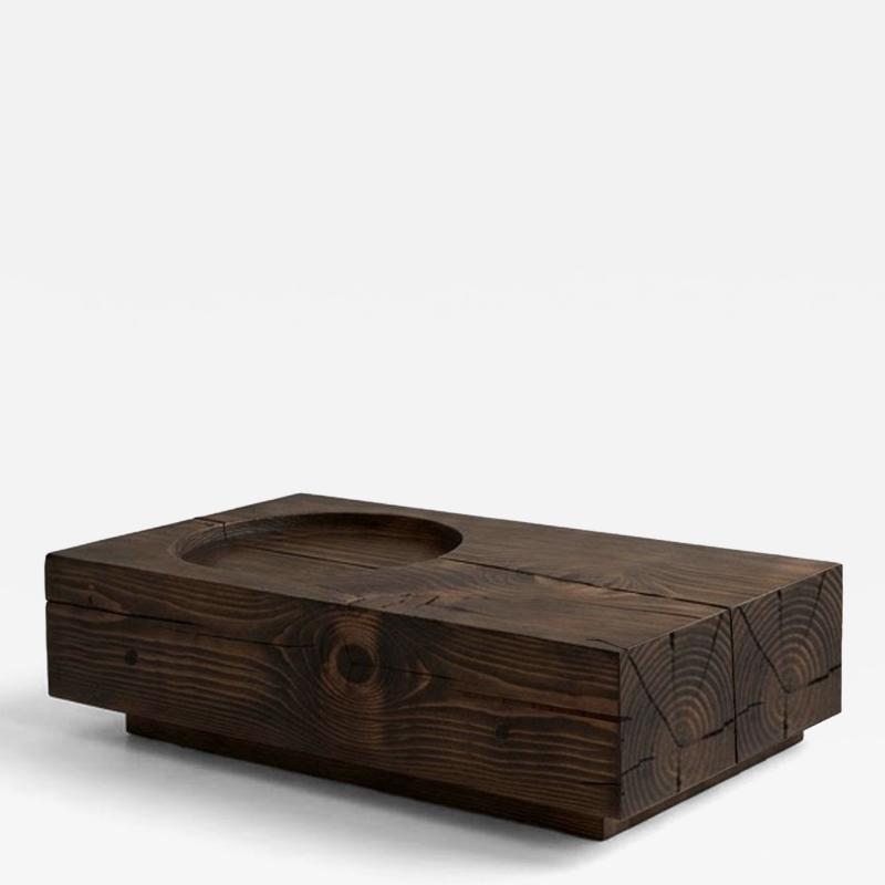 Pfeifer Studio Circle Beam Cocktail Table