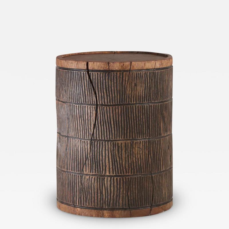  Pfeifer Studio Linea Hand Carved Log Table