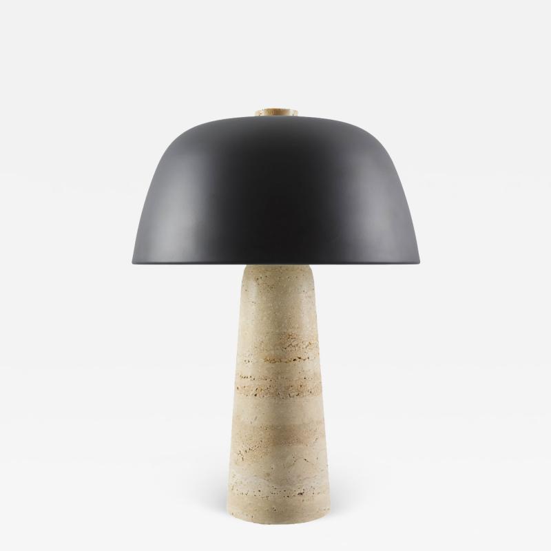  Pfeifer Studio Nara Travertine Table Lamp