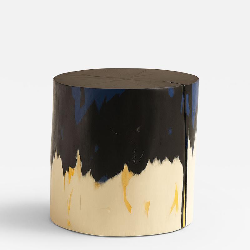  Pfeifer Studio Nightfall Hand Painted Log Table