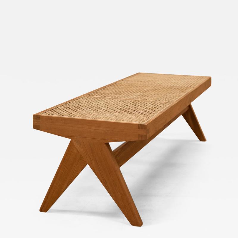  Phantom Hands Phantom Hands Teak and Cane Bench