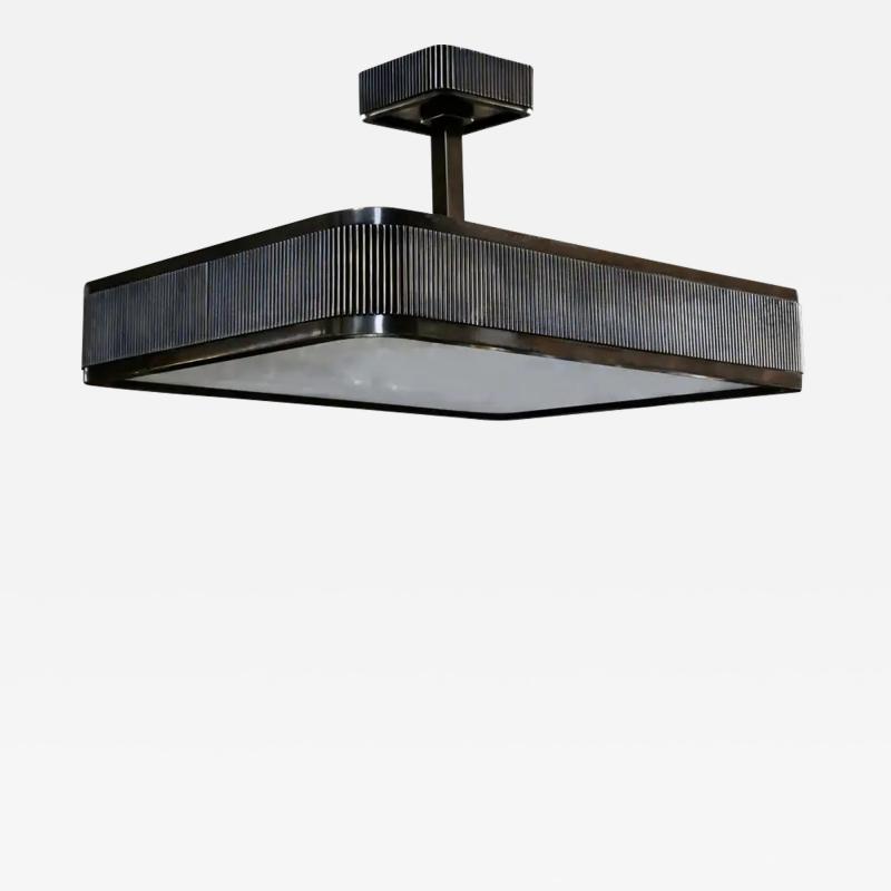  Phoenix Gallery Bespoke BSR Rectangle Semi Flushmount by Phoenix