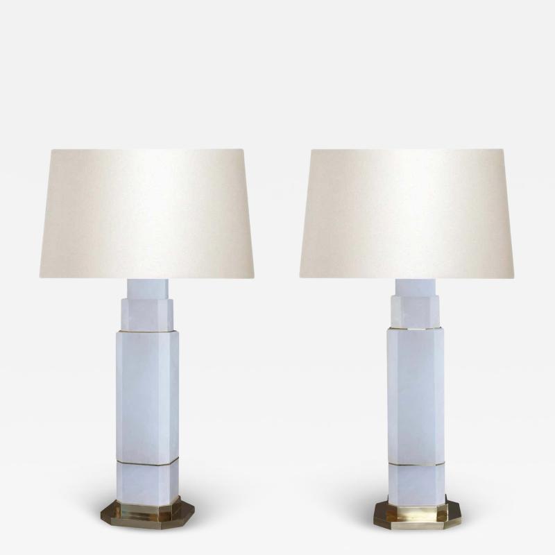 Phoenix Gallery Bespoke ESB28 Rock Crystal Lamps By Phoenix