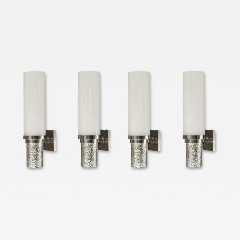  Phoenix Gallery Bespoke Group of Four RTF Rock crystal Sconces by Phoenix