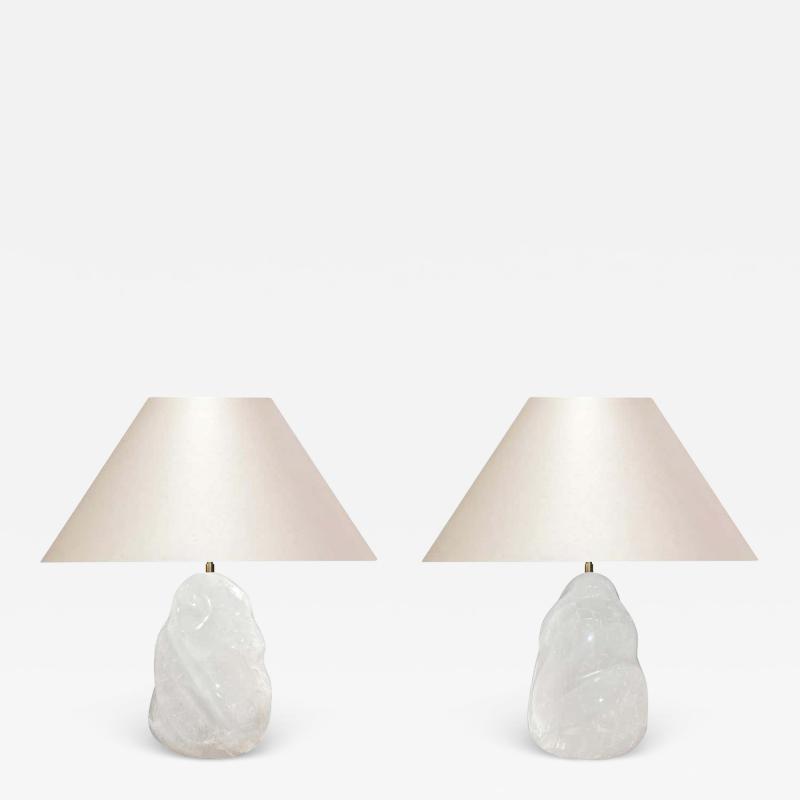  Phoenix Gallery Bespoke Natural Form Rock Crystal Lamps by Phoenix