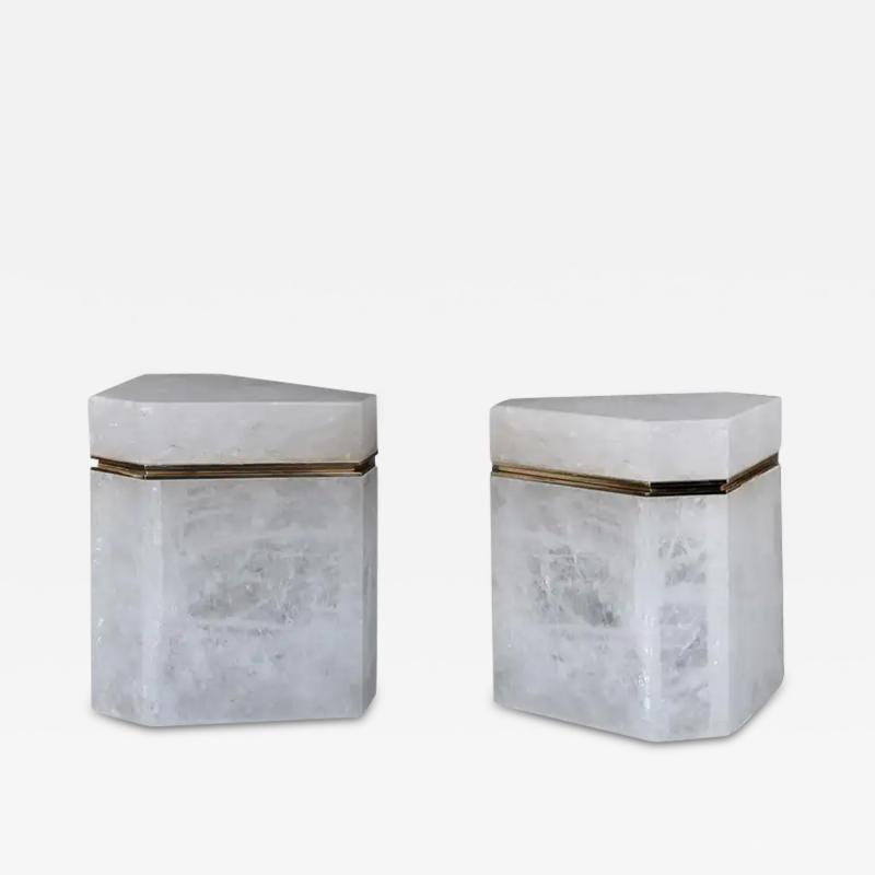  Phoenix Gallery Bespoke Rock Crystal Boxes by Phoenix