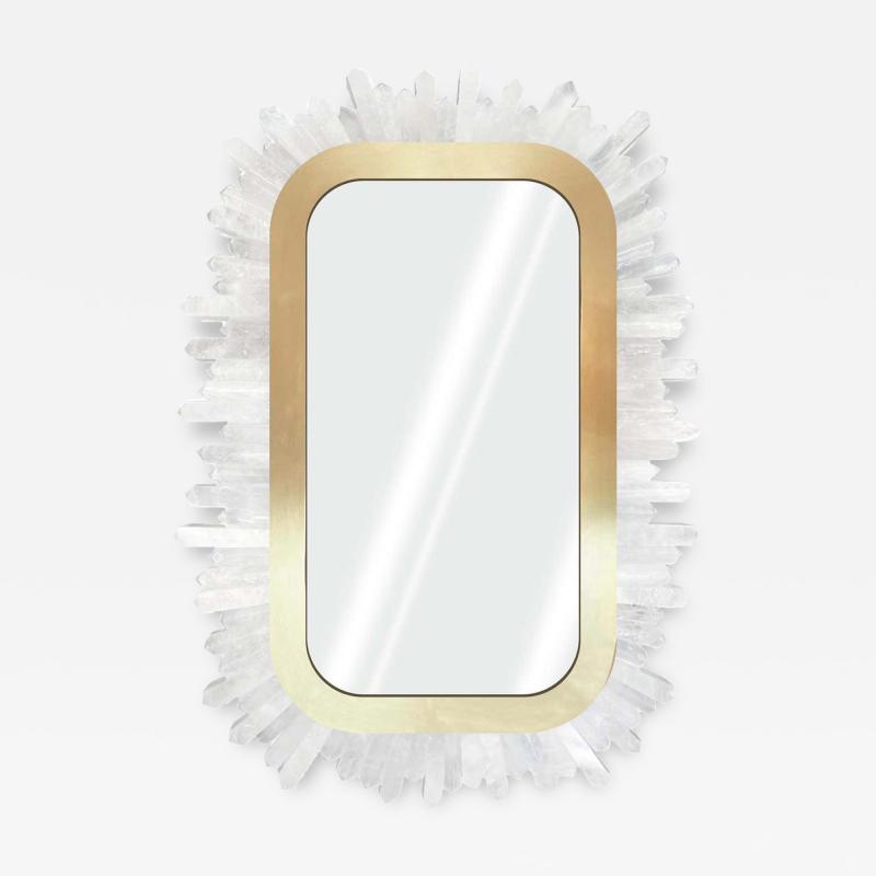  Phoenix Gallery Bespoke SOL Rock Crystal Mirror By Phoenix