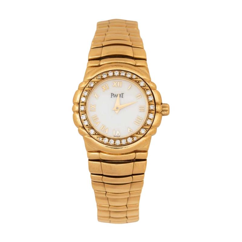  Piaget Piaget Tangara 18K Yellow Gold Diamond Bezel Set Ladies Watch