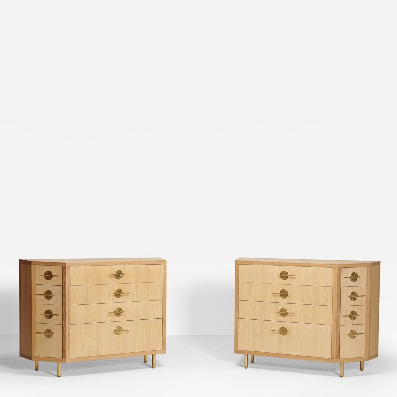 Proisy Studio Pair of Delta Chest of Drawers By Proisy Studio