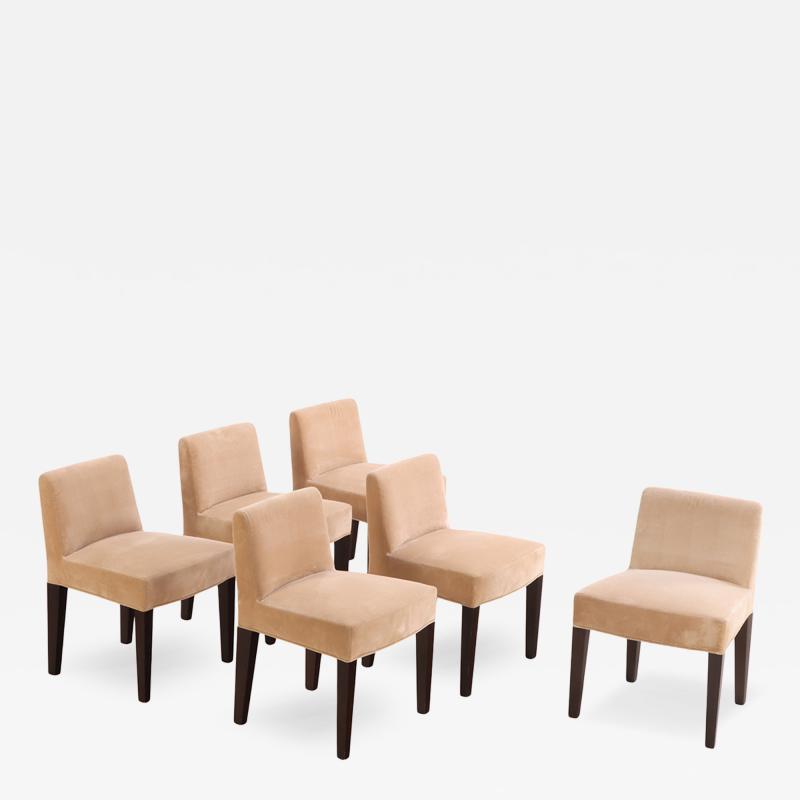  Promemoria Set of 6 Italian dining chairs by Promemoria 