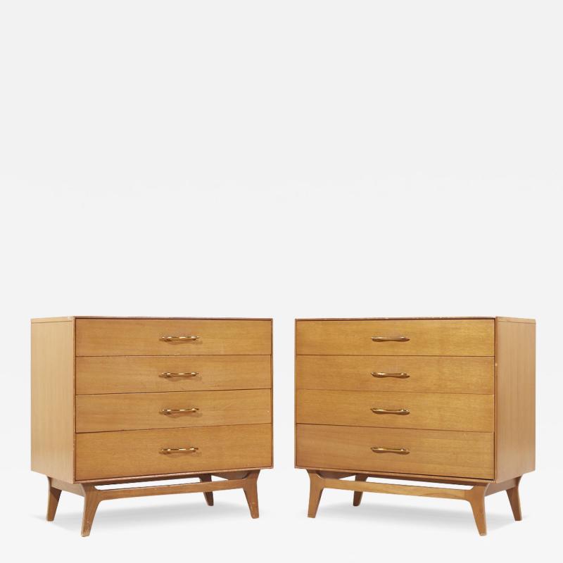  R Way Rway Rway Mid Century Chests Pair