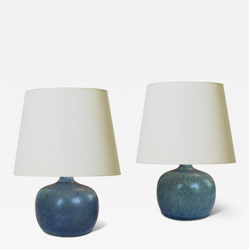  R rstrand Rorstrand Studio Pair of Lamps by Gunnar Nylund for R rstrand