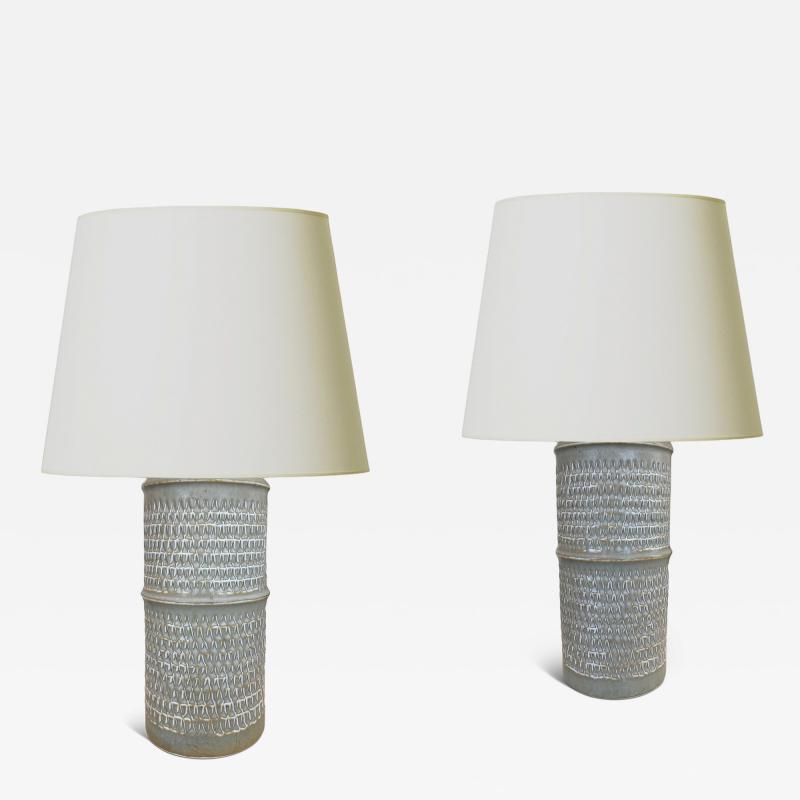  R rstrand Rorstrand Studio Pair of Table Lamps by Hertha Bengtson for R rstrand