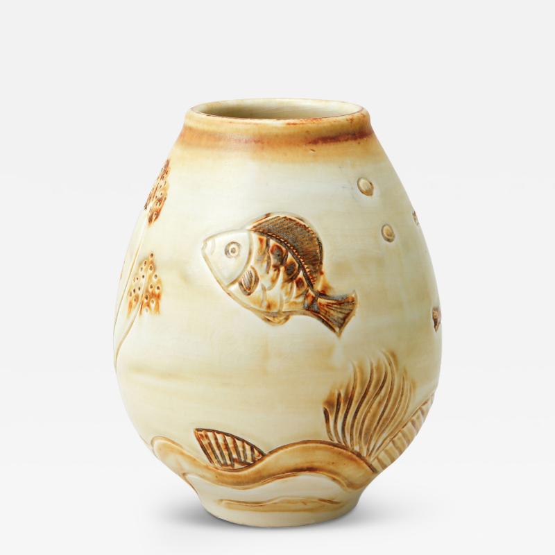  R rstrand Rorstrand Studio Vase by Gertrud L negren