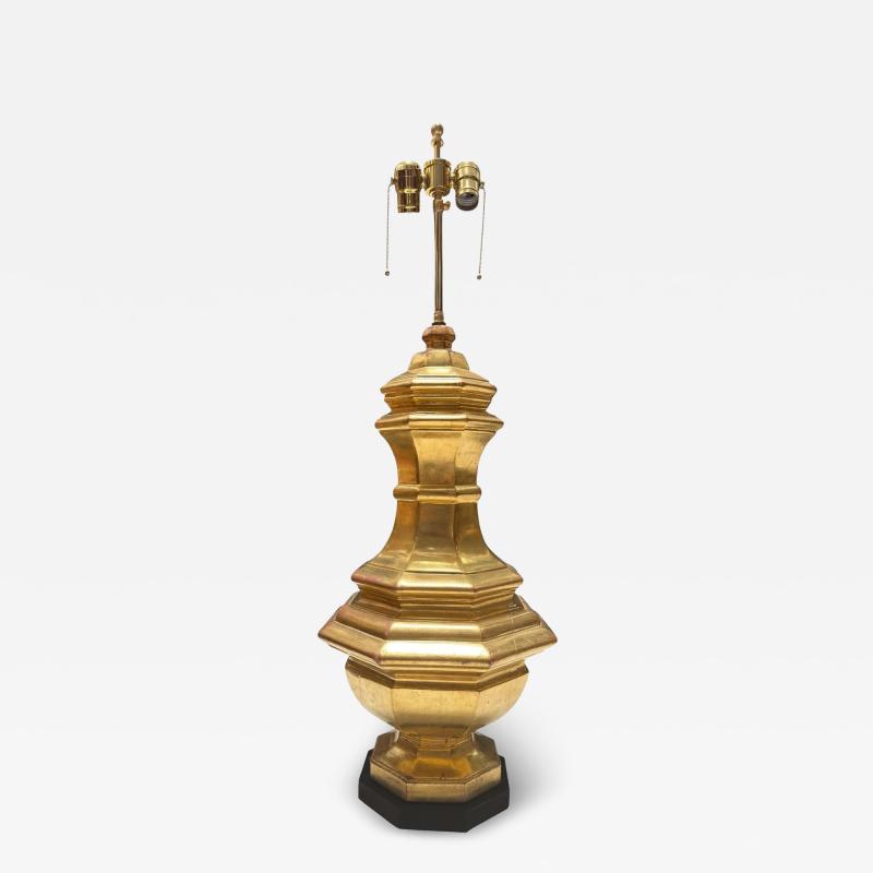  Randy Esada Designs Architectural Balustrade Giltwood Designer Table Lamp