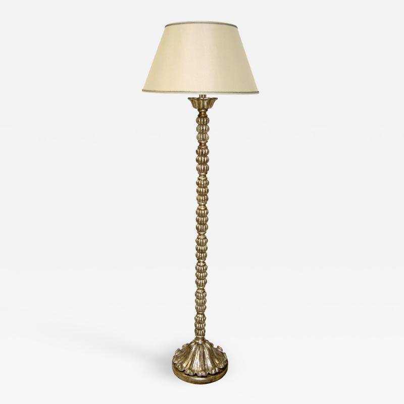  Randy Esada Designs Elegant Carved Italian Varella Floor Lamp by Randy Esada Designs