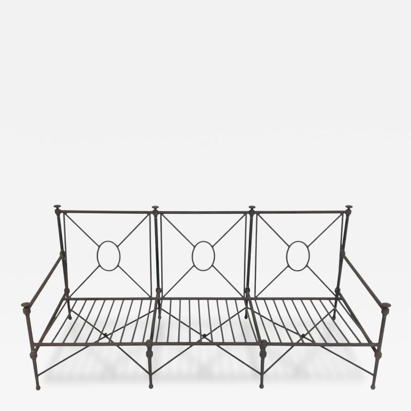 Restoration Hardware Stunning Aluminum Outdoor Sofa by Restoration Hardware Modern Seating
