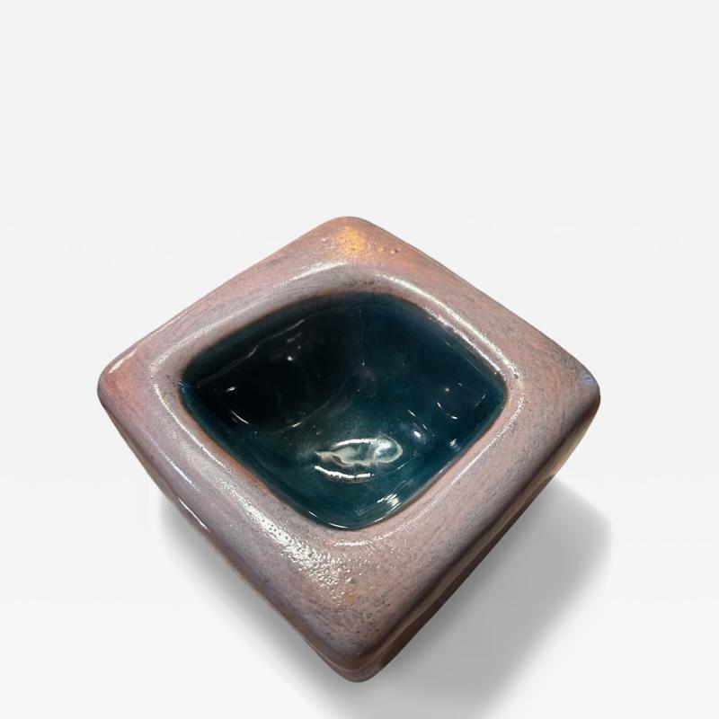  Robert Jean Cloutier Ceramic decorative Vide Poche by Cloutier France Circa 1960s