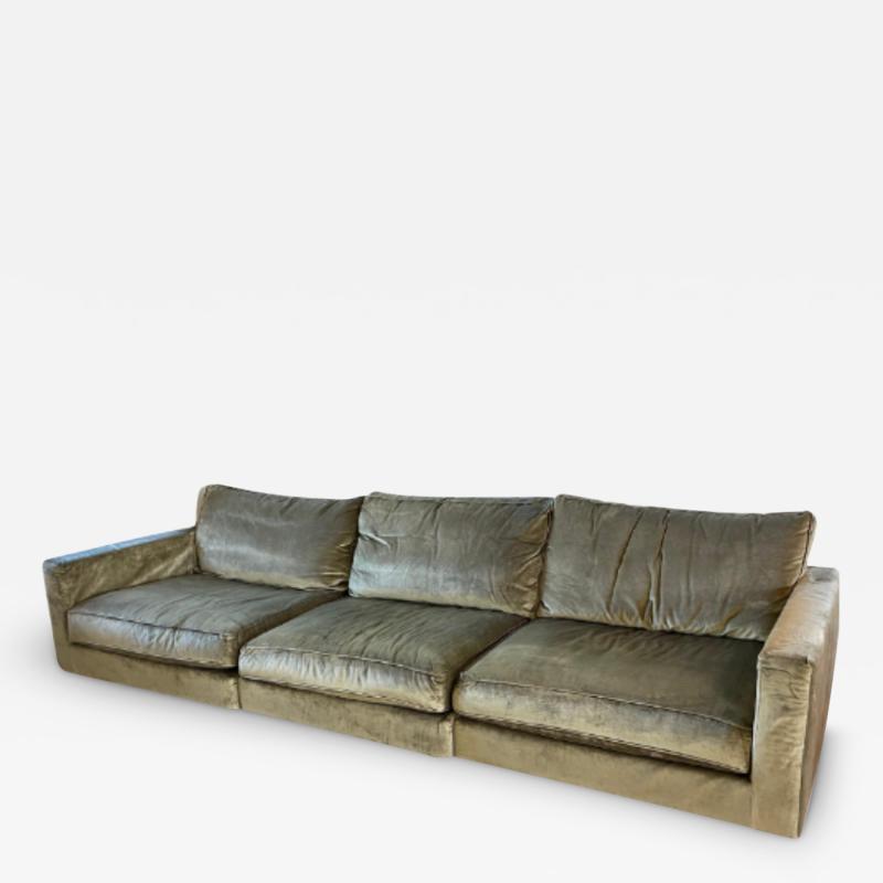  Roche Bobois A Large Long Island Sofa by Roche Bobois 