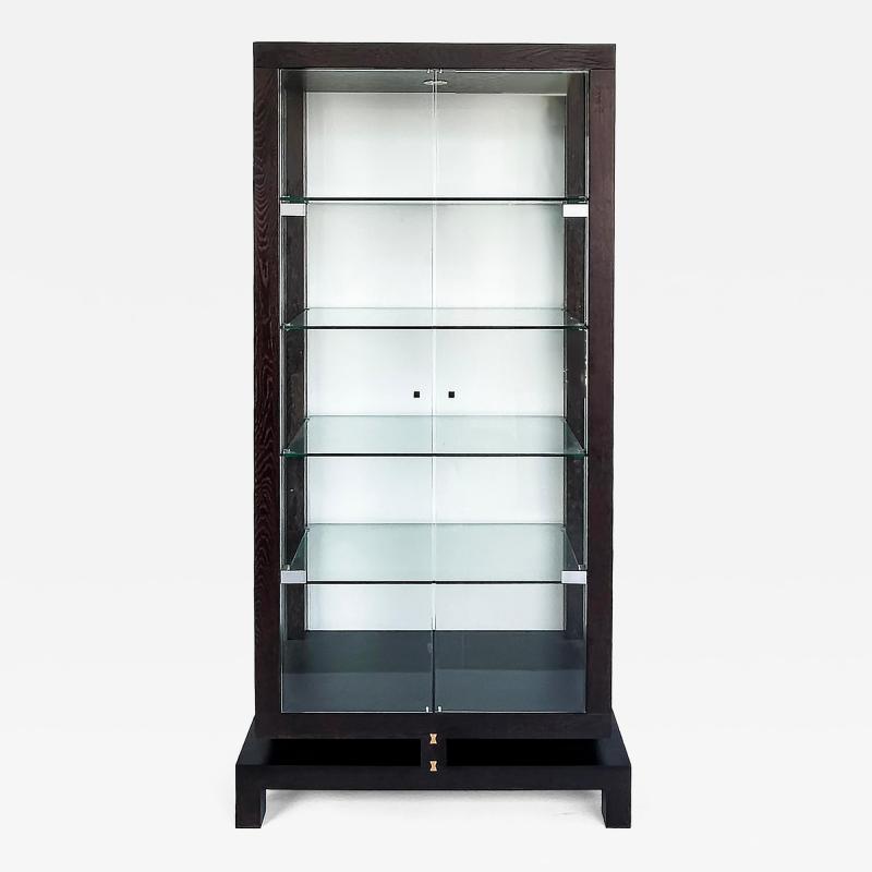  Roche Bobois Roche Bobois China Display Cabinet Encased in Glass with Interior Lighting