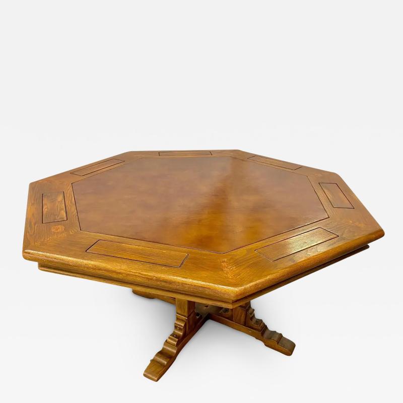  Romweber Oak Poker Game Table by Romweber