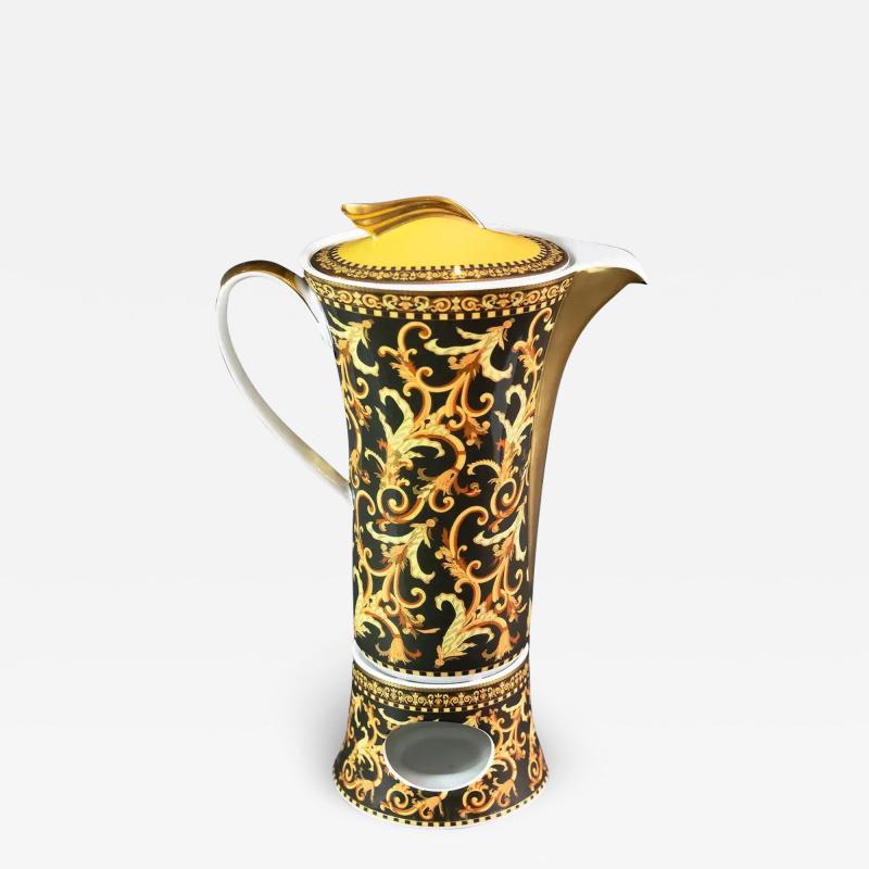  Rosenthal German Rosenthal Porcelain Heater for Coffee Pot Model Barocco by Versace