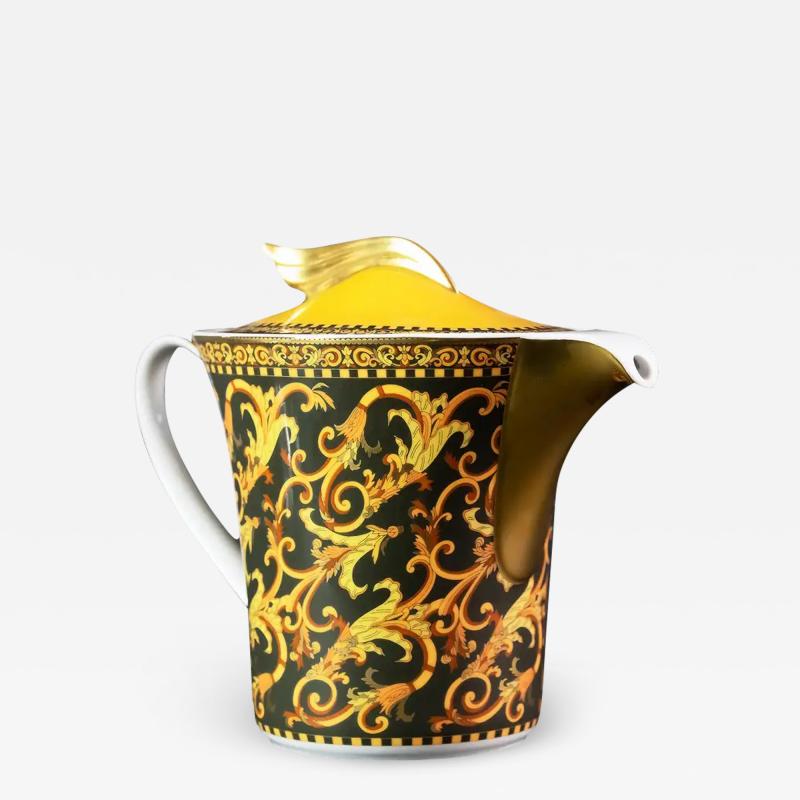  Rosenthal German Rosenthal Porcelain Tea Pot Model Barocco by Versace